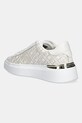 Obuwie Tommy Hilfiger sneakersy skórzane TH MONOGRAM PLATFORM SNK FW0FW09155 beżowy