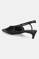 Взуття Шкіряні туфлі Tommy Hilfiger CROC SLINGBACK SLANTED HEEL FW0FW08990 коричневий