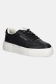 Tenisice Armani Exchange platforma crna XW001662.AF17351.UC001