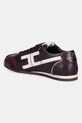 Încălțăminte Elisabetta Franchi sneakers din piele SA82G56E2.EH8 burgundia