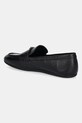 Παπούτσια Δερμάτινα μοκασίνια Guess BAYLON FLTBAY.LEA14.BLACK μαύρο