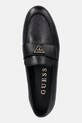Δερμάτινα μοκασίνια Guess BAYLON μαύρο FLTBAY.LEA14.BLACK