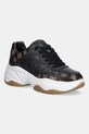 Guess sneakers HAPYY3 platformă negru FLTHPY.FAL12.BLKBR