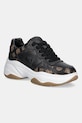 Superge Guess HAPYY3 Platforma črna FLTHPY.FAL12.BLKBR