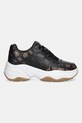 Guess sneakers HAPYY3 FLTHPY.FAL12.BLKBR negru AW25