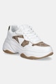 Guess sneakers HAPYY4 finta pelle fiore bianco FLTHP4.FAL12.BEIBR