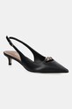 Kožne salonke Guess JESSAH do 5cm crna FLTJES.LEA05.BLACK