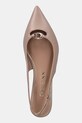 Δερμάτινες γόβες Guess JESSAH μπεζ FLTJES.LEA05.NUDE