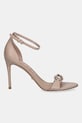 Guess sandale de piele KABRINA FLTKAB.LEA03.NUDE bej AW25