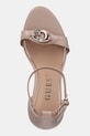 Guess sandale de piele KABRINA bej FLTKAB.LEA03.NUDE