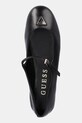 Δερμάτινες μπαλαρίνες Guess KALIDA μαύρο FLTKLD.LEA02.BLACK
