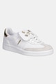 Guess sneakersy OLEEZA2 skóra zamszowa biały FLTOL2.ELE12.WHITE