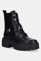 Gležnjače Guess SADIKA na vezanje crna FLTSDK.ELE10.BLACK
