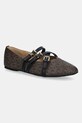 MICHAEL Michael Kors balerina Indy nappa bőr barna 40T5IDFP1B.007