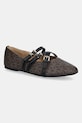 MICHAEL Michael Kors balerina Indy nappa bőr barna 40T5IDFP1B.007