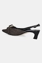 Încălțăminte MICHAEL Michael Kors pumps Jaden 40T5JDMS1B.007 maro