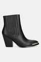 Versace Jeans Couture botki skórzane 79VA3S26.ZPB68.899 czarny AW25