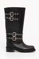 Le Silla stivali in pelle Stivale Harley 1848C040MGPPCHI294 nero AW25