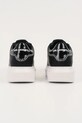 Obuwie Karl Lagerfeld sneakersy skórzane KAPRI KL62572A.000 czarny