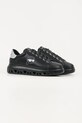 Karl Lagerfeld sneakersy skórzane KAPRI KITE KL64525.00S czarny AW25