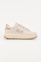 Karl Lagerfeld sneakersy KAPRI LUG platforma beżowy KL67518A.2TP