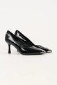 Karl Lagerfeld szpilki skórzane SIENNA KL32709.1BP czarny AW25