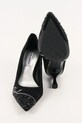 Karl Lagerfeld szpilki zamszowe SIENNA KL32712.50S czarny