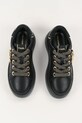 Karl Lagerfeld sneakersy skórzane KREEPER LO czarny KL42376A.00G