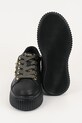 Karl Lagerfeld sneakersy skórzane KREEPER LO KL42376A.00G czarny