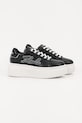 Karl Lagerfeld sneakersy skórzane KREEPER LO KL42311A.000 czarny AW25