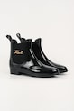 Gumáky Karl Lagerfeld KALOSH II KL94775.V0G čierna AW25
