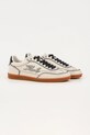 Karl Lagerfeld sneakersy skórzane KANDIDATE KL63810A.0T1 beżowy AW25