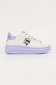 Karl Lagerfeld sneakersy KAPRI płaska biały KL62530N.01V