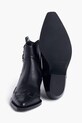Karl Lagerfeld bőr cowboy csizma KANSAS NFT KL33265.000 fekete