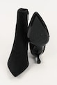 Σουέτ μπότες Karl Lagerfeld SIENNA KL32743A.50S μαύρο