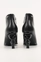 Încălțăminte Karl Lagerfeld cizme de piele KARL NFT HEEL KL39135.000 negru