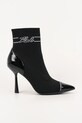 Μποτάκια Karl Lagerfeld PANDARA στιλέτο μαύρο KL31357.K00