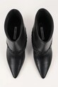 Karl Lagerfeld botki zamszowe DEBUT II czarny KL32043.000
