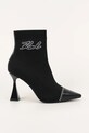 Karl Lagerfeld bokacsizma DEBUT II magas fekete KL32062.K00