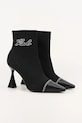 Karl Lagerfeld botine DEBUT II KL32062.K00 negru AW25