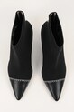 Karl Lagerfeld bokacsizma DEBUT II fekete KL32062.K00