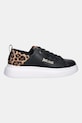 Just Cavalli sneakersy skórzane 79RA3SB7ZPB58899 czarny AW25