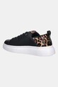 Obuwie Just Cavalli sneakersy skórzane 79RA3SB7ZPB58899 czarny