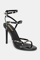 Πέδιλα Just Cavalli απομίμηση λείου δέρματος μαύρο 79RA3S20ZSD52899