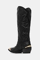 Obuwie Just Cavalli kowbojki skórzane 79RA3S59ZPB20899 czarny
