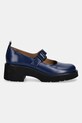 Кожени обувки с дебел ток Camper Milah K201681.006 син AW25