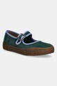 Camper balerini din piele întoarsă Peu Terreno piele întoarsă verde K201825.002