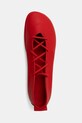 Camper balerini de piele Right Nina rosu K201835.003