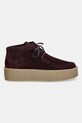 Kennel & Schmenger buty zamszowe Bazar 61.26570.663 bordowy AW25