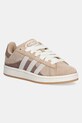 adidas Originals sneakers din piele intoarsă Campus 00S Twist plată bej JR5752